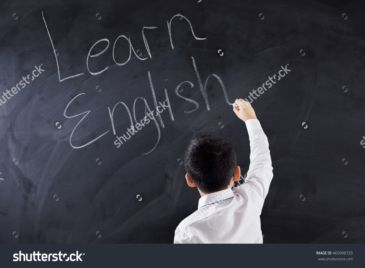 Cara mudah belajar bahasa Inggris - Menulis di papan tulis